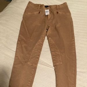 (New)Ralph Lauren tan colored Riding pants pristine condition w/tag